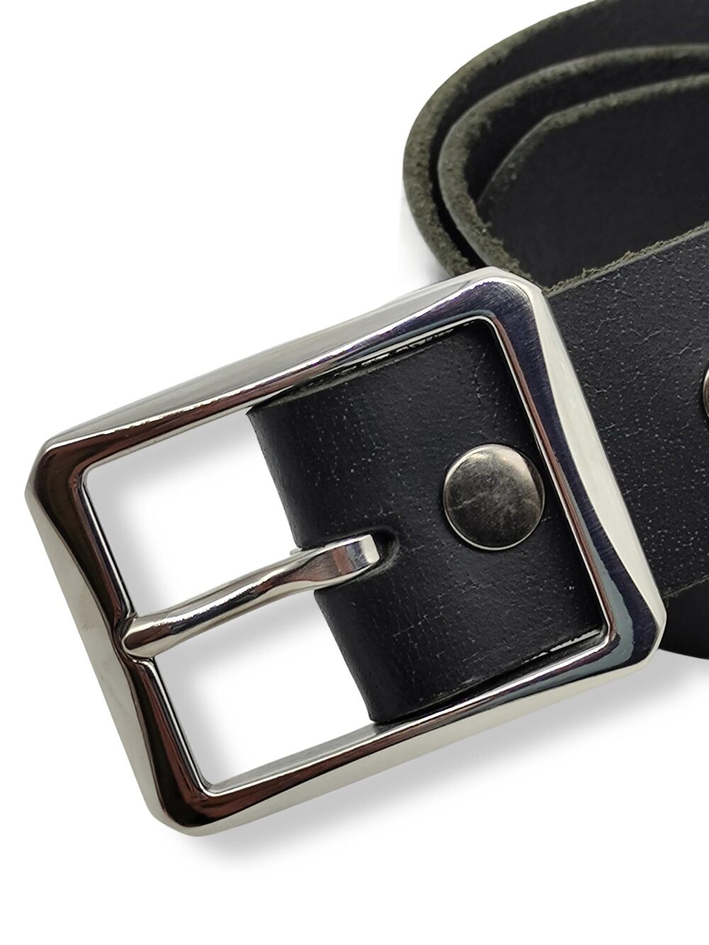 4778 Vintage Style Belt Buckle 1.6 "41MM Stainless Steel Single Prong